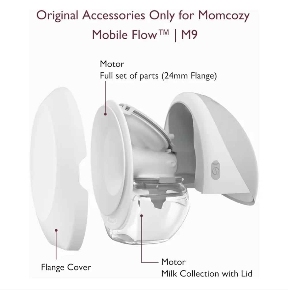 Momcozy M9 Milk Collector Set - Picture 3 of 5
